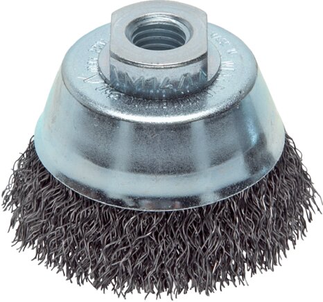 Exemplary representation: Cup brush (steel wire crimped)