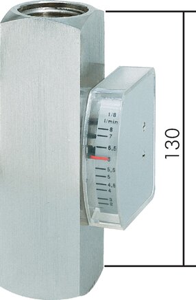 Voorbeeldig Afbeelding: Viskositätskompensierter Durchflussmesser, 1.4571