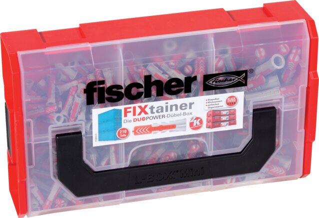 Voorbeeldig Afbeelding: Fischer FIXtainer DUOPOWER plugs