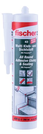 Exemplary representation: Fischer multi-adhesive and sealant KD