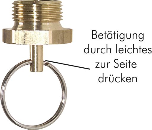 Voorbeeldig Afbeelding: Ontwateringsventiel met ring voor persluchtreservoir aan voertuigen