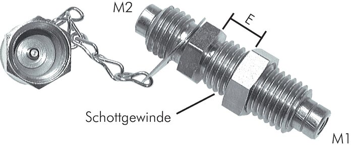 Exemplaire exposé: Connecteur de tuyau de mesure type ME SV 162