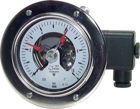 Voorbeeldig Afbeelding: Veiligheidscontactmanometer, horizontaal