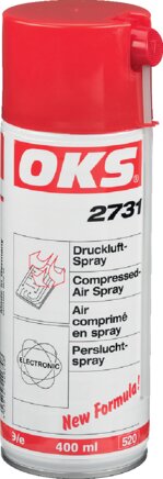 Exemplary representation: OKS compressed air spray (spray can)