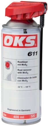 Exemplary representation: OKS rust remover (spray can)
