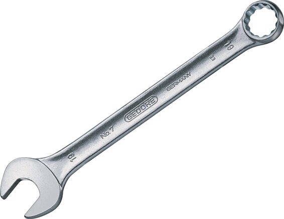 Exemplary representation: Combination spanner (angled)