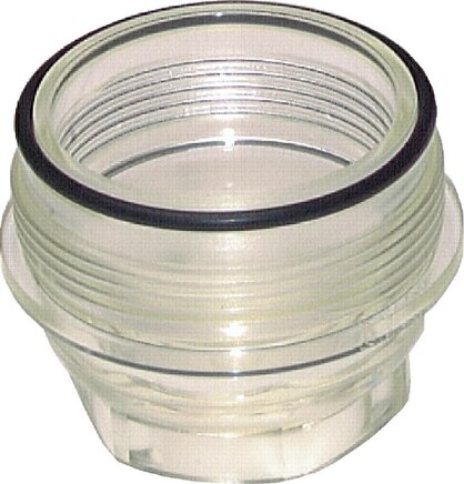 Exemplary representation: Sieve cup for filter pressure reducer, transparent