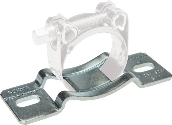 Exemplary representation: Bracket for hose clamp