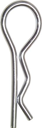 Exemplary representation: safety cotter pins