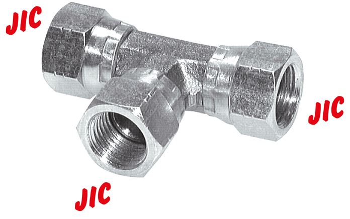 Voorbeeldig Afbeelding: T-schroefverbinding  met JK-tap (binnen), staal verzinkt
